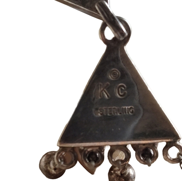 • Mother of Pearl Five Strand Necklace • - Picture 13 of 13